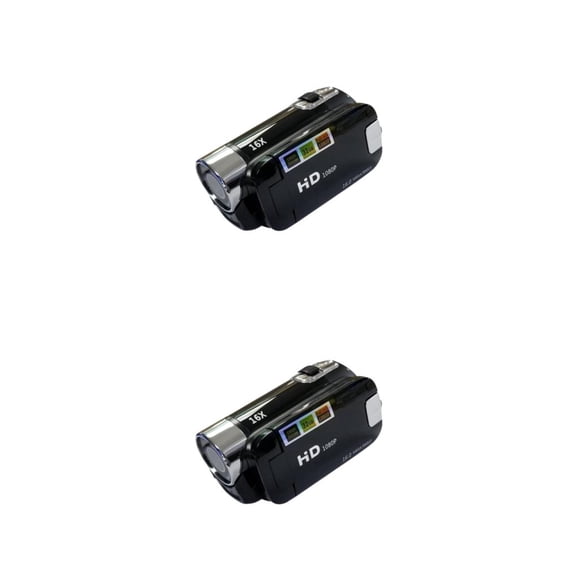 Injueey 1080PHD Camcorder Digital Video Camera 2.7 16X US LCD Negro 2Conjunto