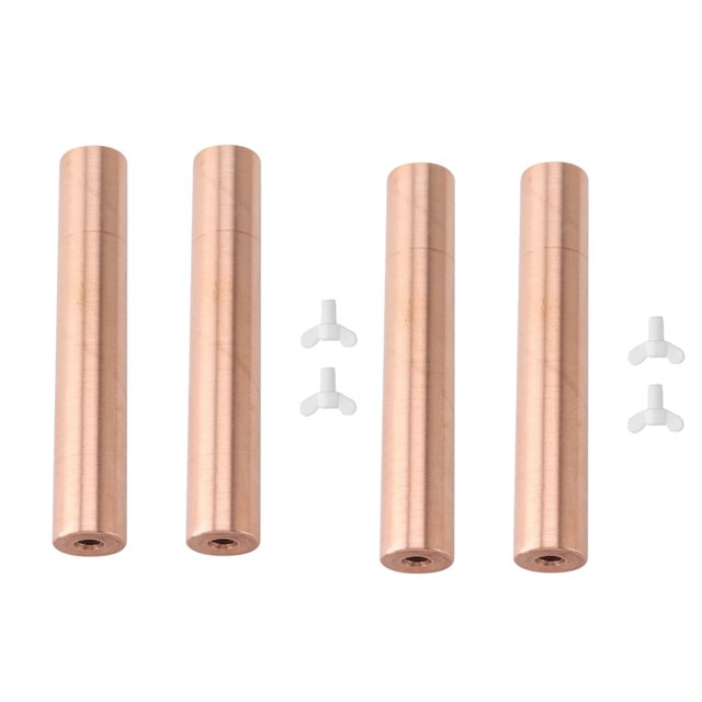 ÁNodo de Cobre Solar de 4 Piezas, ánodo de Cobre de Repuesto para Piscina Solar Purificadores Ionizador Purificador
