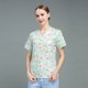 thumbnail image 1 of Ropa quirúrgica estampada, traje dividido de manga corta, ropa de mano para cepillo de médico, ropa de trabajo de verano de algodón fino para quirófano quirúrgico, 1 of 5