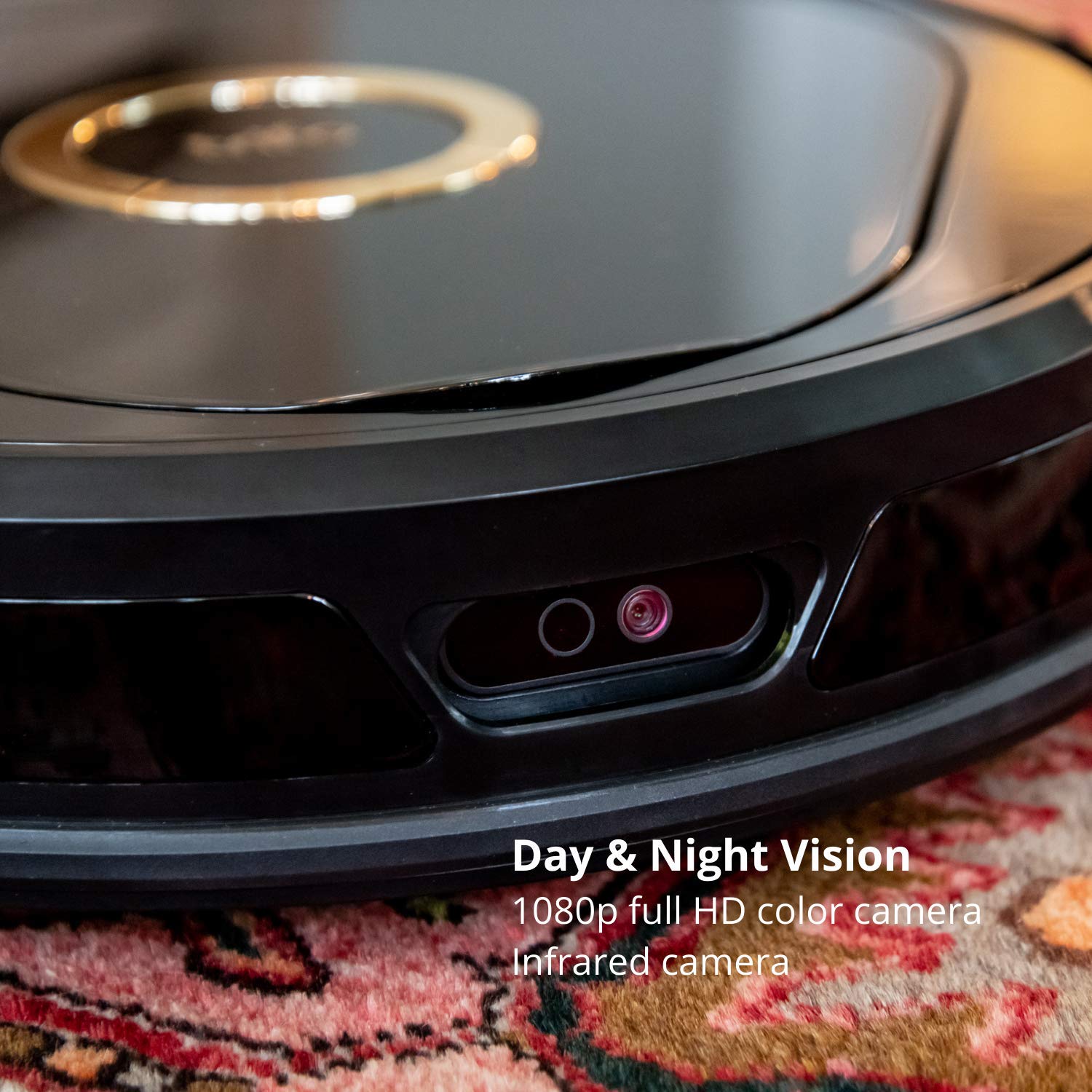 Trifo Lucy AI Home Robot Vacuum with 1080p Full HD Day & Night Vision, Video Recording, Smart Navigation and Mapping, Super Powerful, 3000Pa Suction, Obstacle Avoidance Down to 1", No-go Zones, Pet Hair - image 2 of 7