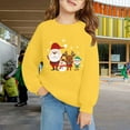 thumbnail image 2 of RIJOPUTY Christmas Sweat Shirts Teen Long Sleeve Tops Pink Top Girls Tshirt 2t Boy Clothes Boys Clothes Size 6-7 Girl Clothes 18-24 Months Girl 2t, 2 of 6