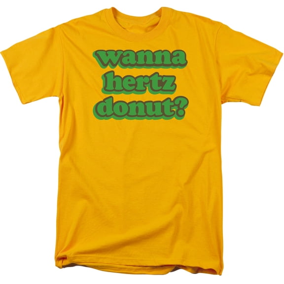 Hertz Donut Officially Licensed Adult T Shirt