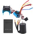 thumbnail image 3 of 3650 Motor 2300KV+ 80A Tarjeta de programa ESC sin escobillas Juego de disipador de calor para coche 1/10 RC, 3 of 10