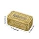 thumbnail image 3 of Caja de pañuelos de hierro forjado para escritorio, sala de estar, dormitorio, caja de cartón, almacenamiento de hierro, 3 of 6