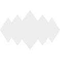 thumbnail image 5 of 16"W x 10 5/8"H x 5"C x 1"P Zoe Architectural Grade PVC Contemporary Ceiling Medallion, 5 of 7