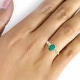 thumbnail image 7 of 3 1/3 Carat T.G.W. Emerald And White Diamond Accent 14K Gold over Silver 3-Piece Jewelry set, 7 of 7