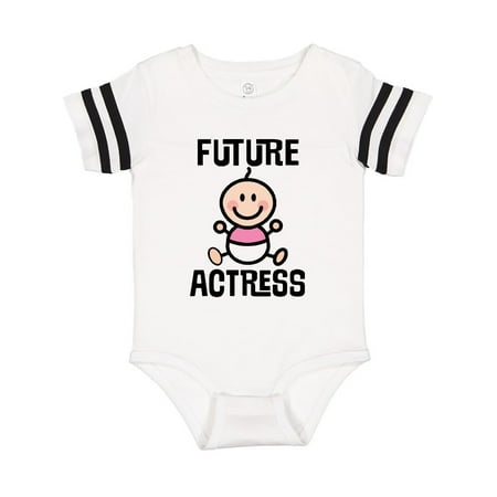 

Inktastic Future Actress Girls Acting Theater Gift Baby Girl Bodysuit