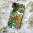 thumbnail image 5 of Green Kaiju Collage Phone Case, Godzilla vs Ghidorah Retro Comic Art Cover for iPhone 17 16 15 14 13 12 11 Pro Plus Mini, 5 of 6