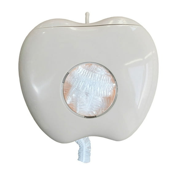 Plastic Wrap Storage Box With 100 Cling Bags Fresh Keeping Bag Storage Box Wall-mounted Disposable Food Cover Storage Box