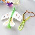 thumbnail image 4 of 6PCS Slingshot Plane Creative DIY LED Plastic Plane Toy Glider Plane for Kids, 4 of 7