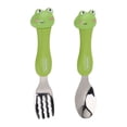 thumbnail image 3 of Cartoon Toddler Utensil Sets, PP Stainless Steel Kid Utensils Flatware With Storage Box, Kid Spoon And Fork Set For Home Kitchen, 3 of 8