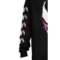 thumbnail image 4 of Marvel Comics Men's Symbiote Venom Grin Graphic Print Adult Crewneck Long-Sleeve T-Shirt, 4 of 6