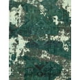 thumbnail image 1 of Ahgly Company Machine Washable Indoor Rectangle Abstract Dark Slate Gray Green Area Rugs, 8' x 12', 1 of 1