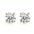 thumbnail image 1 of Puces en Diamants 3/8 Ct en Or Jaune 14 K, 1 of 3