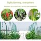 thumbnail image 5 of Red de enrejado de plantas Red de escalada de plantas Red de soporte de servicio pesado de nylon para frijoles Frutas Verduras (1.8 X 1.8m),11 Feliz Sencillez, 5 of 5