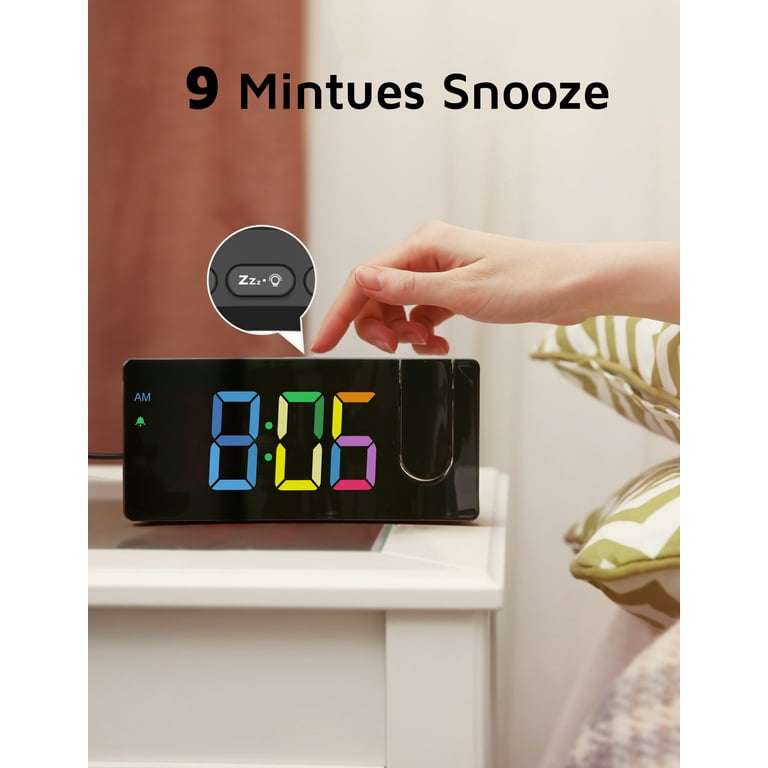 Mpow Projection Alarm Clock with Rotatable Projector photo 8