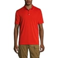 thumbnail image 2 of Lands' End School Uniform Men's Tall Short Sleeve Solid Active Polo, 2 of 3