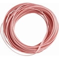 thumbnail image 1 of Kit de reparación de tejido de ratán de 30 m x 5 mm, rollo de ratán marrón rosado, cordón plano, tejido de cesta, suministros de reparación para sillas de patio y sofás., 1 of 9