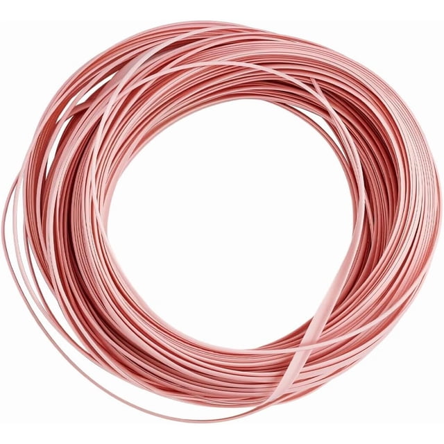 Kit de reparación de tejido de ratán de 30 m x 5 mm, rollo de ratán marrón rosado, cordón plano, tejido de cesta, suministros de reparación para sillas de patio y sofás.