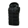 thumbnail image 1 of Electric Heated Hoodie Vest 2 Switches 9 Heating Zones Heated Jacket, 1 of 8