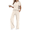 AB02-Beige, variant on Lumtrix Women'S Two Piece Sets Summer Crew Neck Batwing Short Sleeve Wide Leg Pants Matching Sets Resort Wear 2026 Saffron S