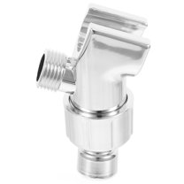 Shower Head Holder Adjustable Shower Arm Mount Universal Plastic Shower Adapter Shower Bracket for Hand Held Showerheads