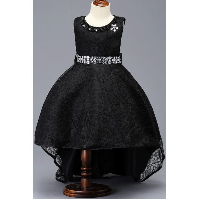 walmart girls black dress
