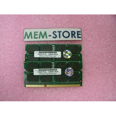 32GB SODIMM (2x16GB) 1.35V 1600MHz PC3L-12800 AMD A10-8700P, HP Pavilion 17z (3rd Party)