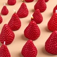 thumbnail image 7 of CoreLiving 4 Cavity Strawberry Silicone Mold, Premium Fruit Shaped Baking Tool for Chocolate and Fondant, Easy Release Silicone Mold for DIY Candle and Resin Art, 7 of 7