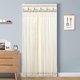 thumbnail image 3 of Lace Door Curtain Punch Free Self Adhesive Long Curtain Decorations Supplies for Bedroom Dormitory School Office 120, 3 of 4