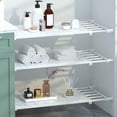 thumbnail image 4 of Fiudx Divisor de Armario, Organizador Expandible, Estante Sin Necesidad de Taladrar, Diseño de Gran Capacidad, Ahorra Espacio, Ideal para Armarios y Cocinas, Fácil Instalación., 4 of 6