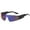 Blue, variant on Polarized Sunglasses Women Unisex Rimless Punk Style with Modern Tile Design for Colorful Fashion Eye