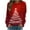 01 Red2, variant on Weiqiqre Fall Outfits for Women Christmas Sweater Xmas Tree Sequin Top Winter Crewneck Family Holiday Outfits