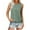 Olive Green, variant on Wyobmus Womens Tank Top Eyelet Embroidery Summer Sleeveless Crewe Neck Flowy Casual Tunic Tops Beach Vacation Boho Shirt S-2X White