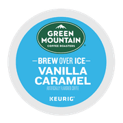 Coffee Roasters Brew Over Ice Vanilla Caramel, K-Cups, 72 Count