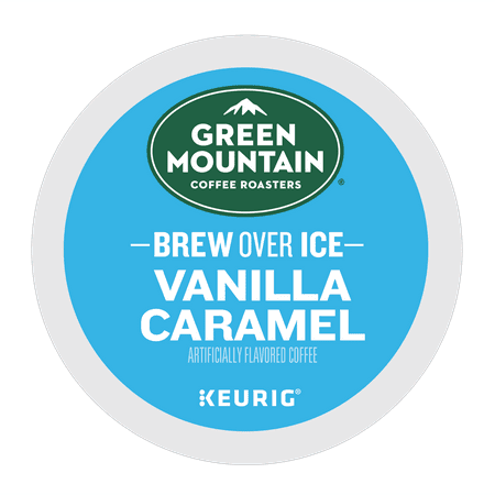 Coffee Roasters Brew Over Ice Vanilla Caramel, K-Cups, 72 Count