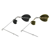 Lunkerhunt Colorado Blade Wire Arm Pkg - Gold and Silver,4.75in,Fishing Rigs,Fishing Lures