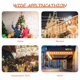 thumbnail image 4 of 5 unids Navidad Reno en forma de globos Ballos de aluminio Globos Decoraciones de Navidad, 4 of 7