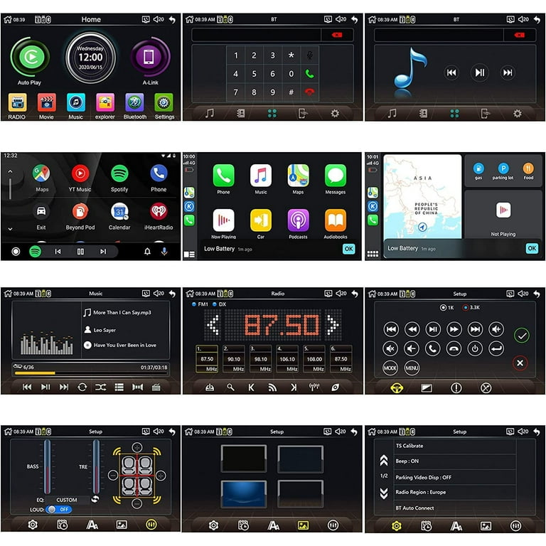 Binize 7013B Android Auto Car Stereo with 7