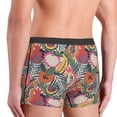 thumbnail image 3 of Goofa Tropical Fruit Printed Men's Boxer Briefs Underwear, Moisture-Wicking Underwear, Trunk,Soft and Breathable Cotton Underwear-Small, 3 of 9