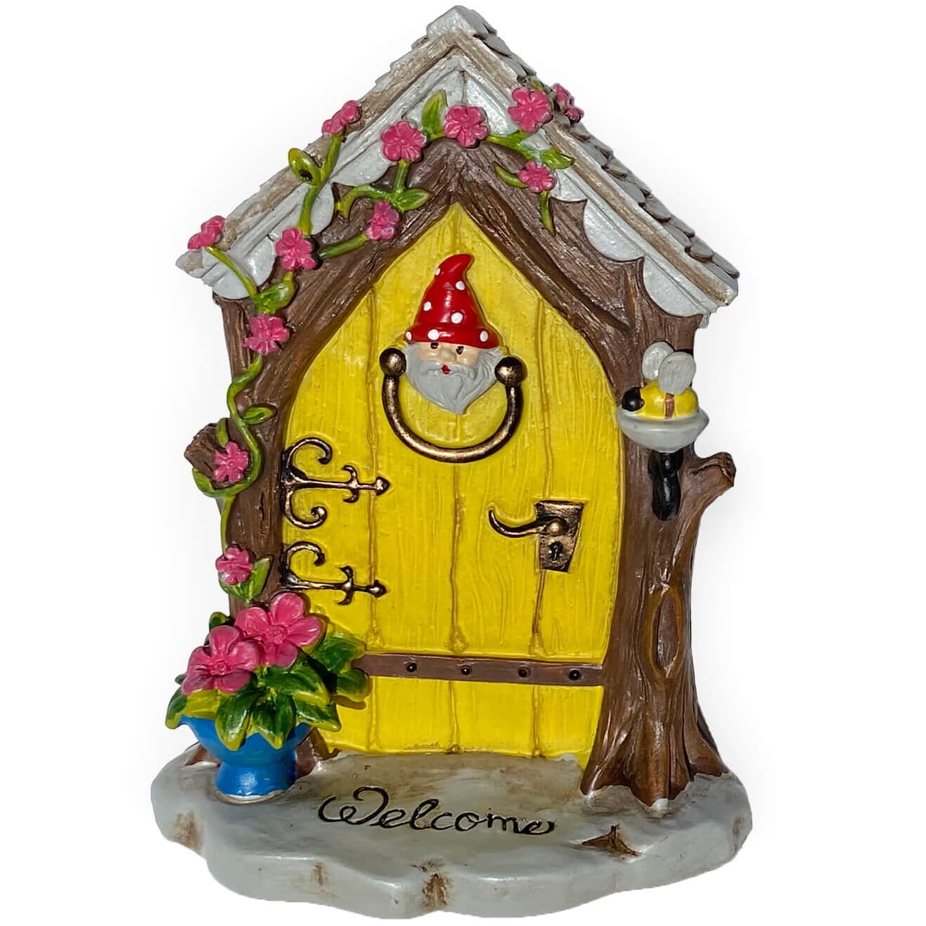 Micro Mini Fairy House Corner Gas Station Fairy Garden Mini 