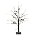 thumbnail image 3 of Kurt Adler 3-Foot Warm White LED Flocked Brown Twig Tree with Pinecones, 3 of 3
