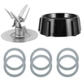 thumbnail image 1 of OUNONA Blender Gasket Replacement Parts Juicer Accessories Black 1 Set, 1 of 7