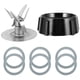 thumbnail image 5 of 1 Set Electric Blender Blades Base Juicer Accessories Compatible para Osterizer, 5 of 6