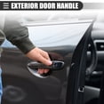 thumbnail image 2 of Unique Bargains 1Set Exterior Door Handle Front Left Driver Side for Nissan Rogue 2.5L 2010-2015 80640-CZ31B,Chrome Tone, 2 of 7