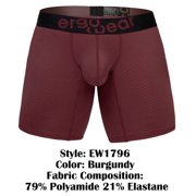 ErgoWearEW1796 MAX FLOW Boxer Briefs Color Burgundy Size S
