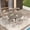 Graywood-Sandshell, variant on Vicllax 5 Pieces Outdoor Table and Chairs, Patio Dining Set Includes Round Table and Patio Chairs
