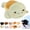 A-2, variant on Magnetic Plush Cat Car Decor, Cute Magnetic Decoration for Dashboard, Side Mirror, Refrigerator, Locker, for Cats Lovers (A-11)
