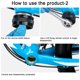 thumbnail image 3 of Herramienta de pedalier 5 en 1 para bicicleta BBR60 DUB16T (Roja), 3 of 5