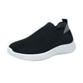 thumbnail image 2 of Willtoo Sneakers For Men Mesh Breathable Non Slip Walking Shoes Knit Lightweight Casual Pull-On Sneakers for Daily Sport Wear, 2 of 5